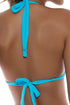 Luli Fama Wavy Baby Triangle Halter Top